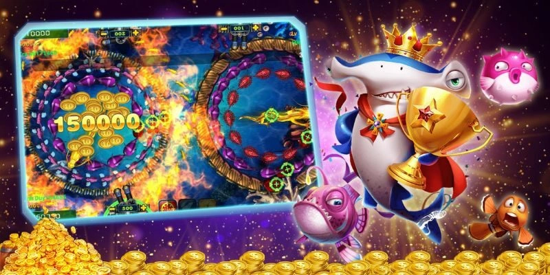 Mỗi loại cá mang giá trị thưởng riêng biệt